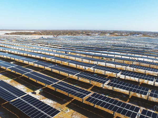 寒潮擋不住的建設(shè)熱潮 ——新能源公司羊老大50MWp光伏電站項目建設(shè)如火如荼進(jìn)行 寒潮擋不住的建設(shè)熱潮 ——新能源公司羊老大50MWp光伏電站項目建設(shè)如火如荼進(jìn)行