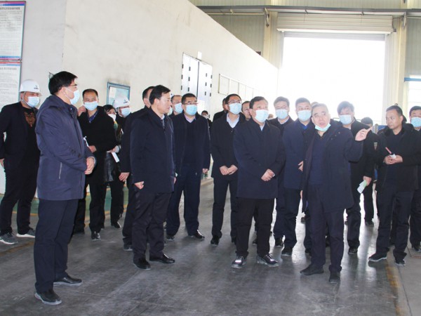 武威市委常委、涼州區(qū)委書記鞠毅一行調(diào)研新能源公司生產(chǎn)經(jīng)營工作