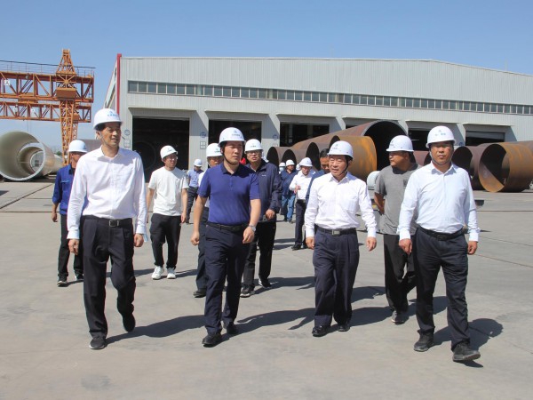 國(guó)家能源集團(tuán)甘肅電力有限公司、國(guó)家能 源集團(tuán)聯(lián)合動(dòng)力技術(shù)有限公司、重慶機(jī)電 股份有限公司考察組一行調(diào)研新能源公司