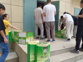 一線送清涼 關懷暖人心